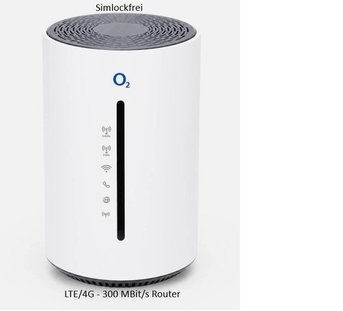 Homespot sim karten - o2, router