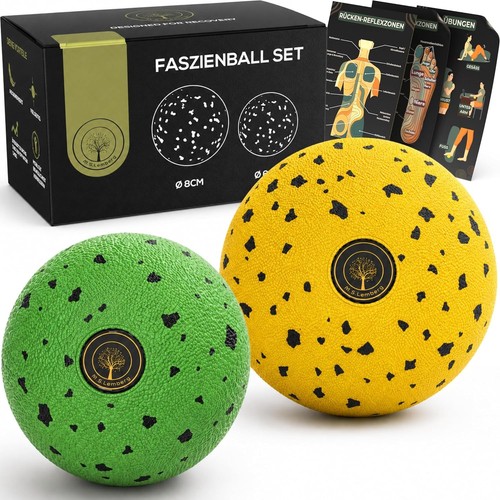 Faszienball set 8cm - faszienball, klein