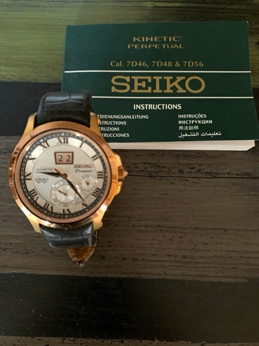 Seiko kinetic perpetual quarz - seiko,