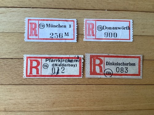 Einschreibezettel 13b