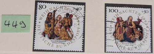 Satz brd 1993 weihnachten - 1993,
