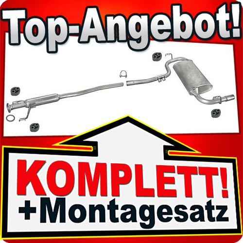 Auspuff für suzuki baleno - auspuff,