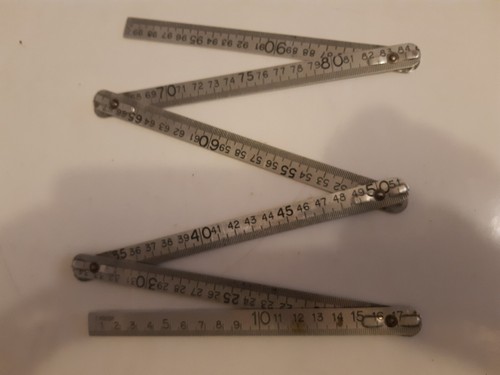 Alter antiker metall zollstock - alter,