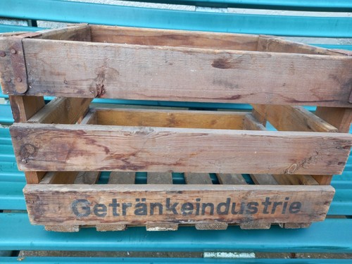 Alte holzkiste getränkekiste - holzkiste,