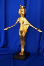 Ägyptische Schutzgöttin Statue - Selket | Tut-Ench-Amun | Zustand sehr gut