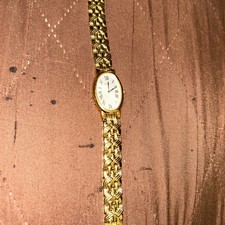 Seko Ladies Gold Tone Watch