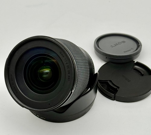 Sigma 16mm dn sony - f1.4, dc