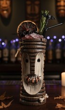 handgefertigte Keramik Tiki