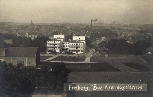 Foto freiberg sachsen - ak, in