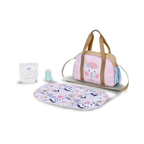 Baby born wickeltasche - baby, blumen
