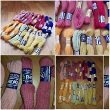 19 Stück Phildar Wolle zur Handarbeit Sticken Häkeln Stricken Nostalgie