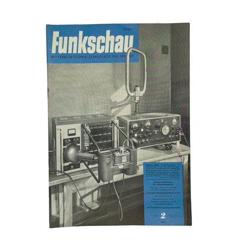 Funkschau heft zeitschrift - zeitschrift, /