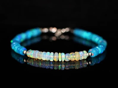 Paraiba blau mit weißem