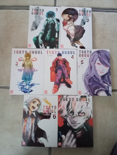 Tokyo ghoul band manga - tokyo, 1-7