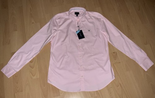 Gant bluse oxford rosa - oxford,, rosa,