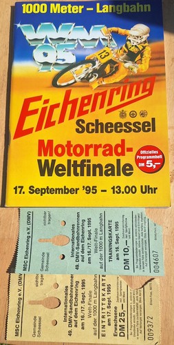 Speedway programm ticket - programm,