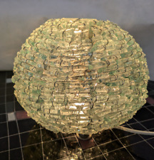 Moon Tischlampe Glasmosaik Lampe  Italien 80s/90s vintage Brutalist