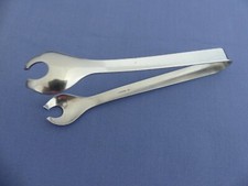 Wilkens - Salatzange - Vorlegezange - Gemüsezange - Zange  90er Silber - 16,5 cm