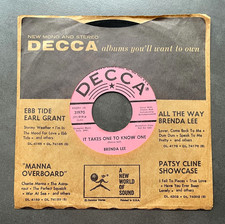 7" Brenda Lee - It Takes One