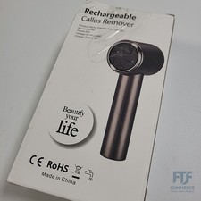 Elektr. Hornhautentferner, Vakuum, 2 Stufen, 4 Köpfe, IPX6 wasserdicht, Fußpfleg