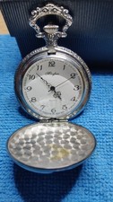 2x Sprungdeckel Doppeldeckel Adler Mayfair Taschenuhr Pocket Watch Quartz 9-1