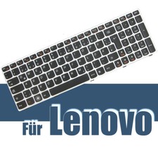 DE Tastatur f. Lenovo Ideapad G580 N580 N581 N585 Z580 Z585 -Schwarz/Weiss-