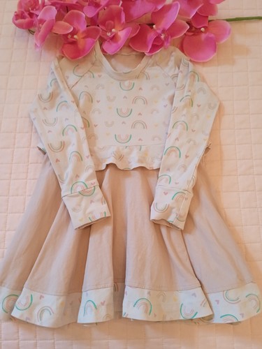 Süßes langarm kleid - süßes, kleid--gr