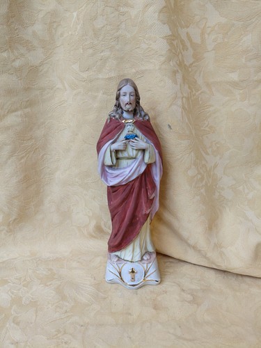 Herz jesu figur porzellan - herz,