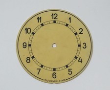 Zifferblatt VDO Kienzle 8 Tage Ø 9,7cm für Oldtimer Borduhr Autouhr