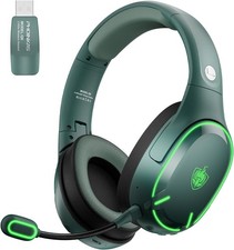Bluetooth Headset, 2,4G Wireless Gaming Headset für PS5, PS4, PC, Gaming 