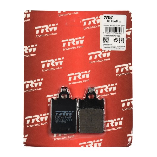 Trw bremsbelag organisch - trw,