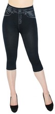 Capri Damen Leggings 3/4 Kurze