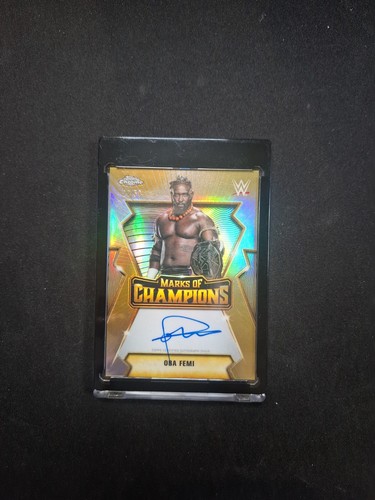 2026 topps chrome wwe - chrome, marks
