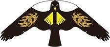 Vogelschreck Drachen Falke