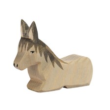 Ostheimer Esel 2 Krippenesel 42117 Holzfigur Neu - schneller Versand
