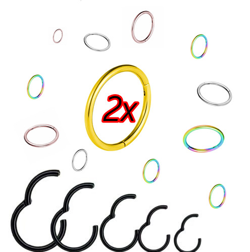 Piercing ring nasenring septum - piercing,