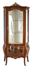 Luxus Vitrine Barock Intarsien