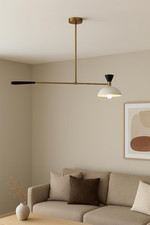 Stilnovo Messing Kronleuchter