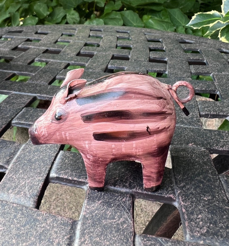Metall deko figur wildschwein - metall-deko-figur,