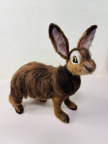 Hase aus wolle - wolle, mit