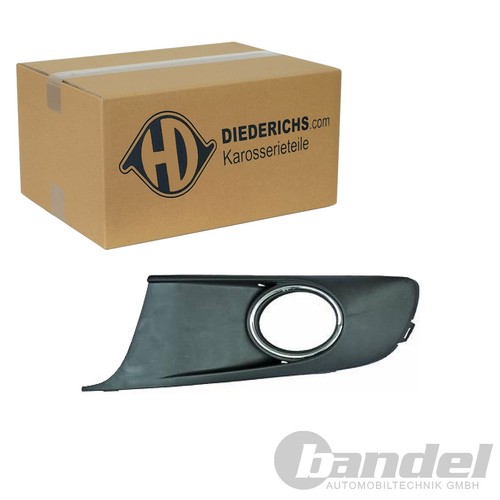 Diederichs blende chrom rand - chrom,