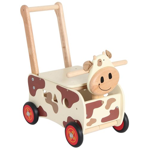 Schiebewagen kuh aus - holz, 44