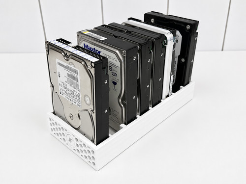 Hdd rack white multi - 8x,