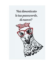 Hai dimenticato le tue passwords, di nuovo? : Taccuino delle password divertente