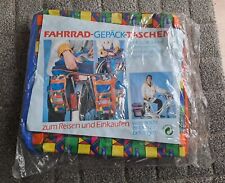 Fahrrad Gepäckträgertasche hinten, Bunt, Textil, Wasserdicht 
