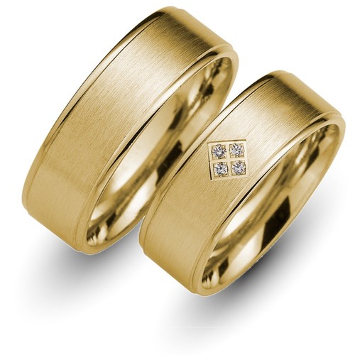 Trauringe gold 333 - gold, gelbgold