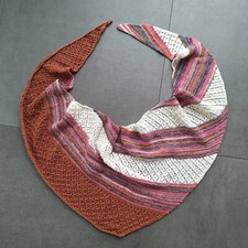 Tuch, Schal, handgestrickt