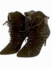 Da-Stiefelette zum schnürenNEU!von Sergio Todzi Gr.40 HighHeel Black,Top Zustand