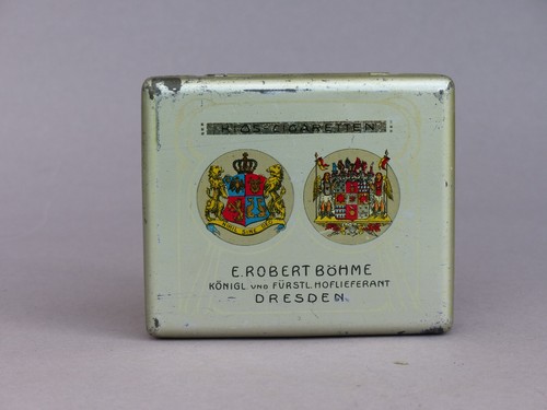 Alte blechdose cigaretten - blechdose,