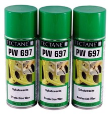 Schutzwachs Spray Tectane 3x400ml transparent Sprühwachs PW 697 